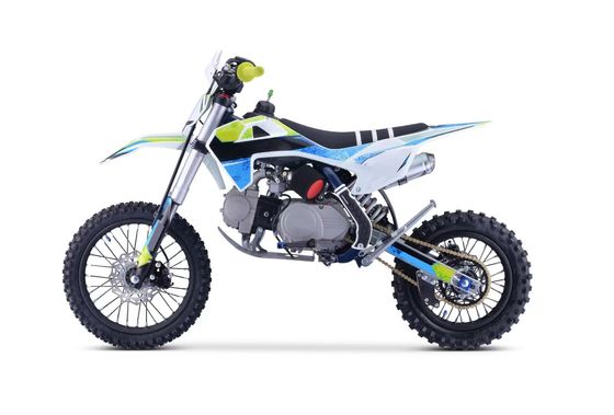 125cc a gas a 4 tempi CE Dirt Bike Motocicletta Motocross Pit Bike per divertimento all'aperto