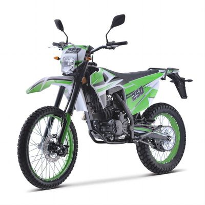 Motocross dirt bike a 250cc con partenza elettrica e colori personalizzati
