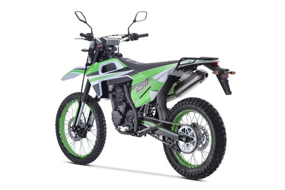 Motocross dirt bike a 250cc con partenza elettrica e colori personalizzati