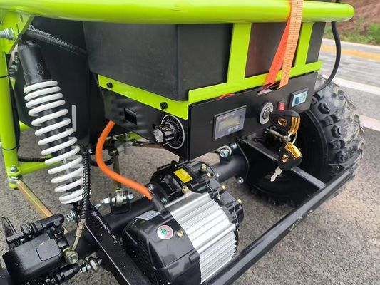 Velocità 1000W Go Kart con doppio freno a disco idraulico e sedile regolabile