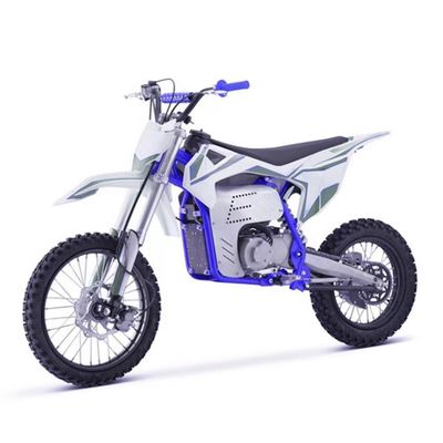 Motocicletta elettrica fuoristrada 2000W 48V 60V con batteria rimovibile e doppio freno ad olio