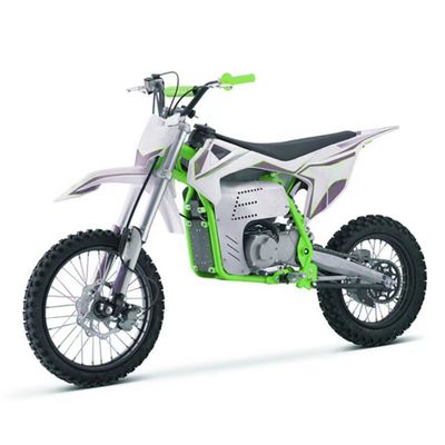 Motocicletta elettrica fuoristrada 2000W 48V 60V con batteria rimovibile e doppio freno ad olio