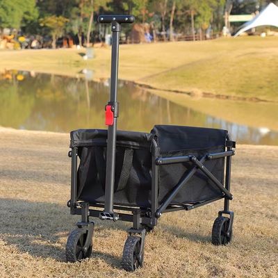 Camionetto da campeggio pieghevole all'aperto con pneumatici larghi 10 cm e telaio leggero