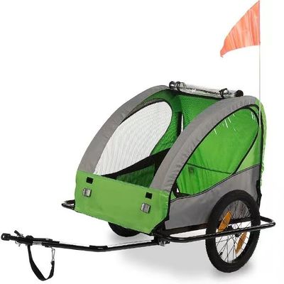 40 KGS Max Payload Dog Buggy Jogger Bicicletta rimorchio pieghevole e conveniente telaio in acciaio