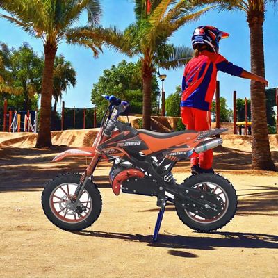 49cc Pit Bike Dirt Bikes con colori personalizzati e freno DISC