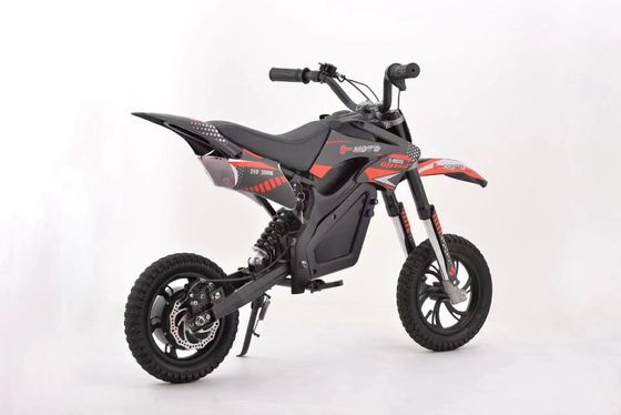 Freno a disco meccanico anteriore e posteriore Aotong Motor Mini 24v 350w Electric Dirt Bikes