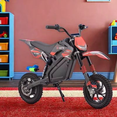 350W Electric Mini Dirt Bike Colori personalizzabili Fronte e posteriore freno a disco meccanico