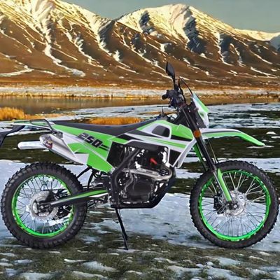 Motore da 250cc Colori personalizzati Supportati Off-Road Gasoline Dirt Bike per adulti
