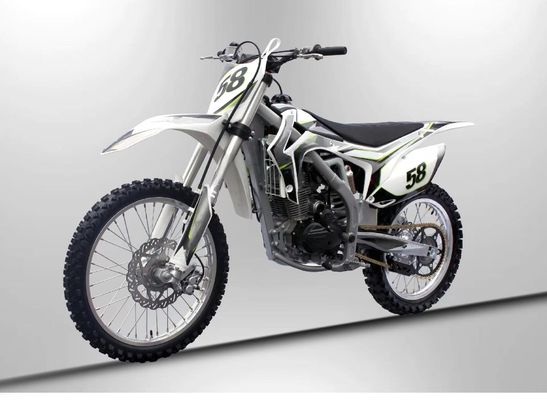 Moto 250cc per avventure fuoristrada Disegno Max. Velocità 100km/h Avvio elettrico