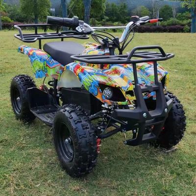 Sistema di trasmissione dell'albero 500w Kids Racing ATV Quad per bambini 2WD Potenza elettrica