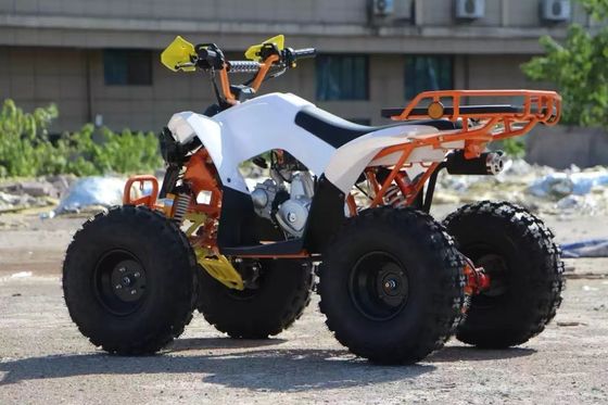 ATV a trazione a catena automatica da 110cc per bambini con tamburo anteriore e freni a disco posteriori