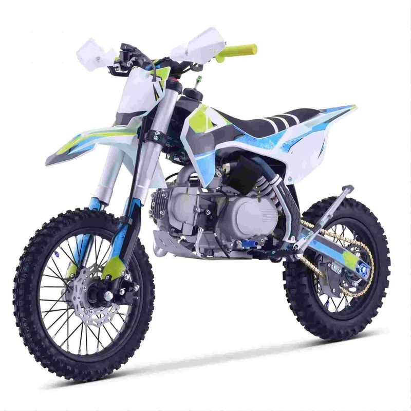 125cc a gas a 4 tempi CE Dirt Bike Motocicletta Motocross Pit Bike per divertimento all'aperto