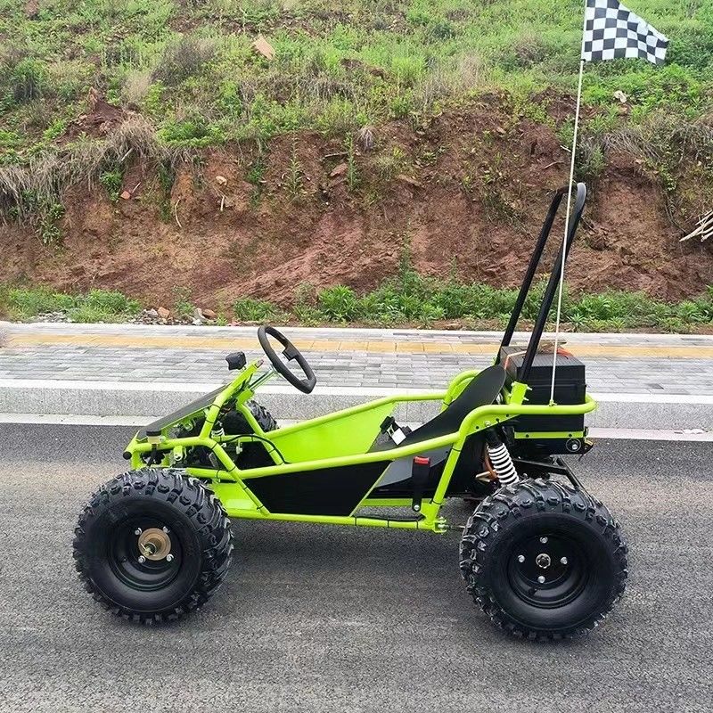 Tracce di neve e sabbia 1000W Aft Drive Go Kart Aotong Motor Electric Golf Buggy