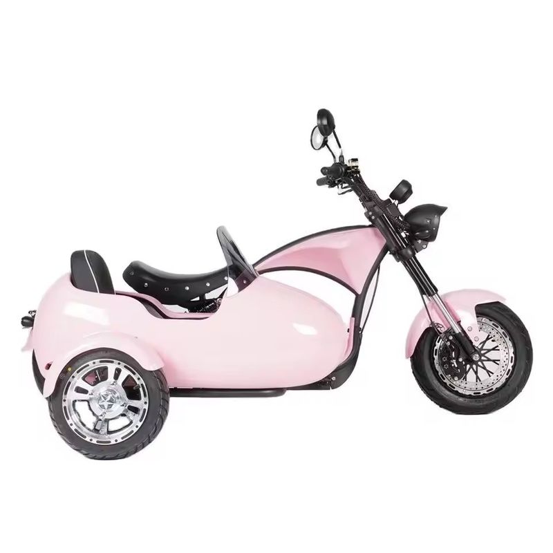 60-80 km di autonomia per carica scooter elettronico intelligente a tre ruote per il trasporto