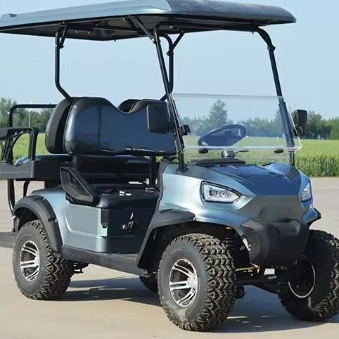 Customized Off Road 3500W Electric Lifted Golf Cart con 5-7h di tempo di ricarica e supporto