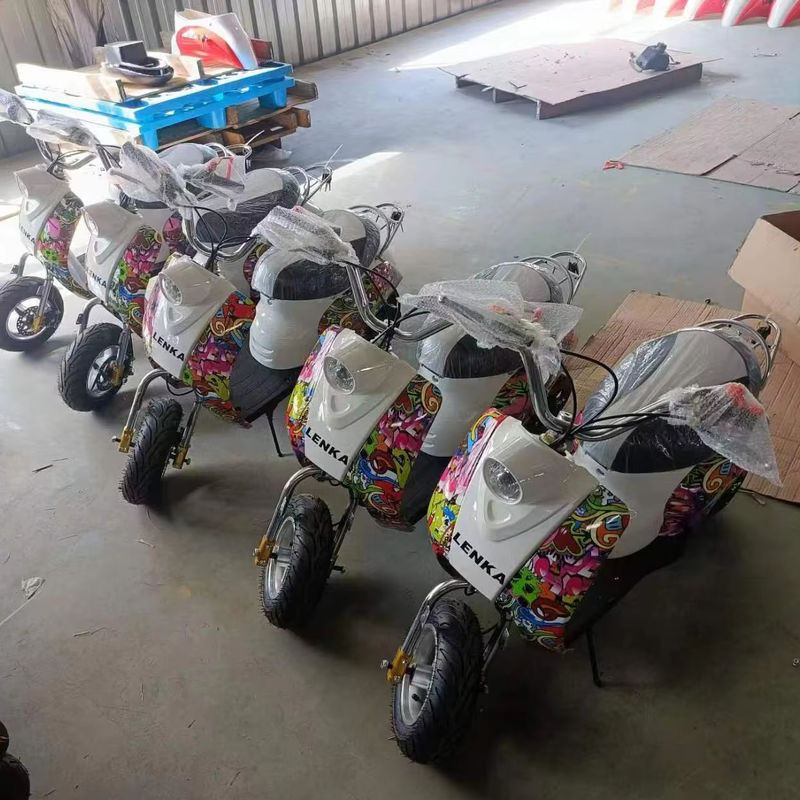 NO Ruote di allenamento Mini Moto elettrico 36v 350w con 110/50-6.5 dimensioni ruota