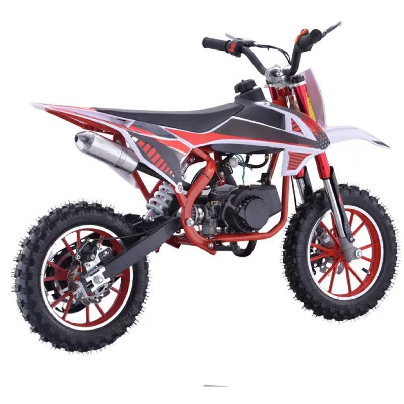 Motocross da 49cc con velocità massima di 40 km/h e supporto per colori personalizzati