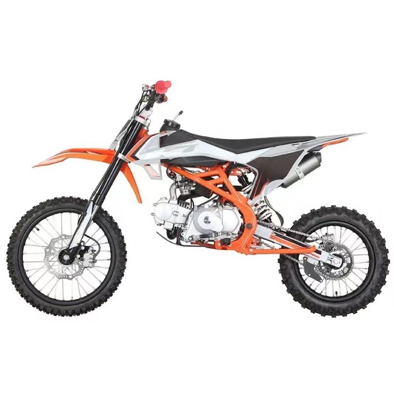 DISC Freno 4 tempi Motore a benzina Pit Bike per adulti Electric Start 125cc Dirt Bikes