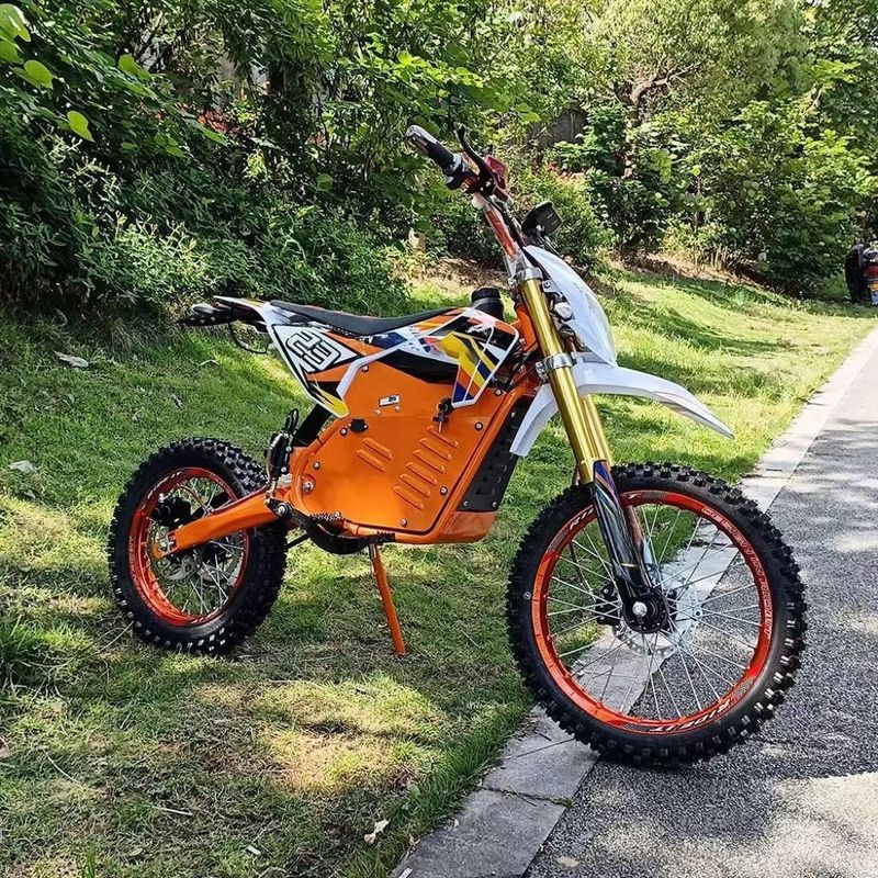 Le avventure fuoristrada migliorate con la moto elettrica da 60 V da 2000 W di Aotong Motor
