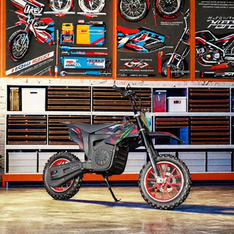 1200W Electric Dirt Bike con adesivi e Max. velocità 40 60km/h Motociclette fuoristrada