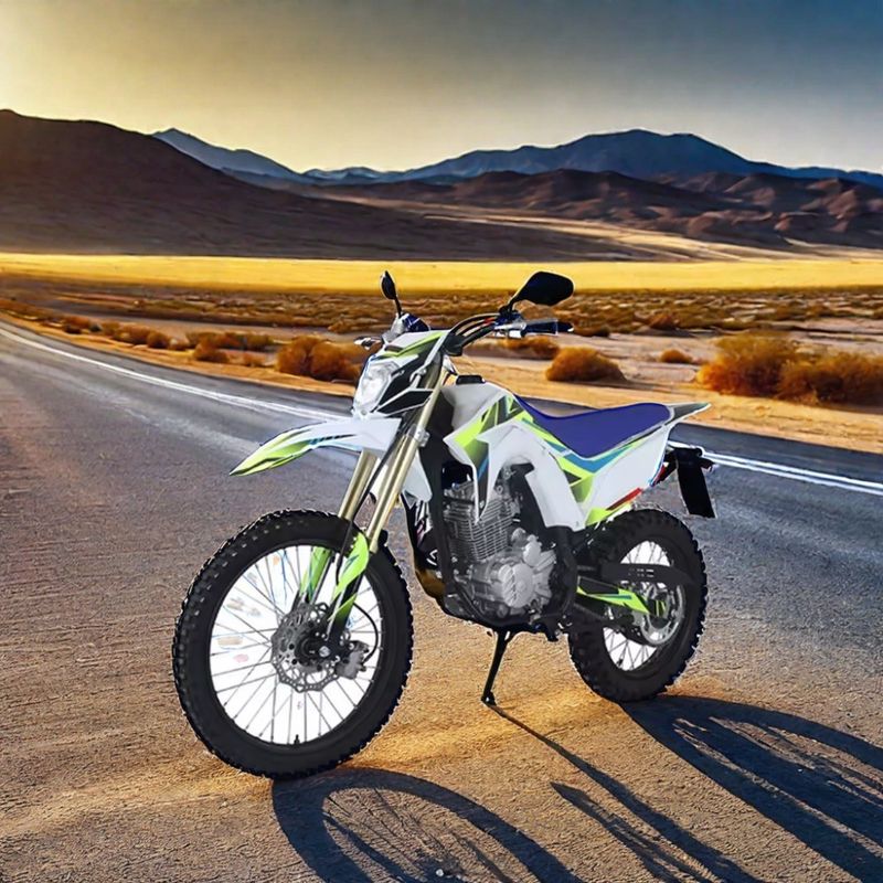 250cc Endure Cross Dirt Bike Aotong Motor con avvio elettrico e velocità massima di 100 km/h