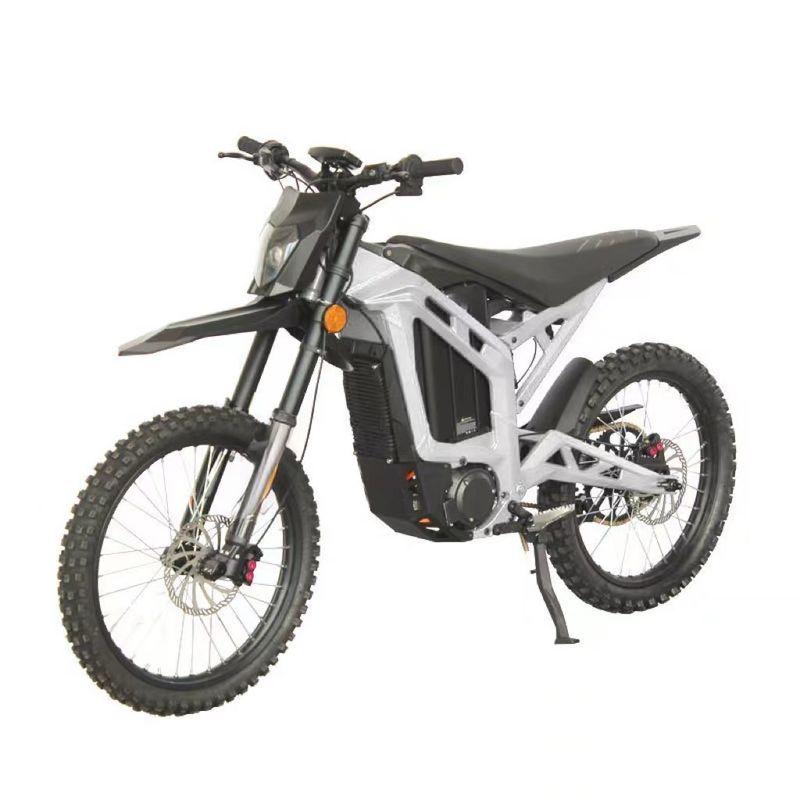 Bici elettrica fuoristrada con potenza motrice di 6000W e velocità massima di 80 km/h