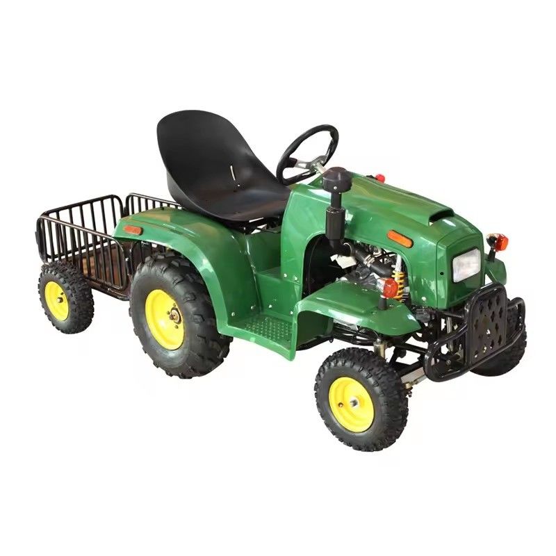 110cc UTV Tractor Outdoor Ride On Car con quattro ruote motrici e velocità massima ≤50Km/h