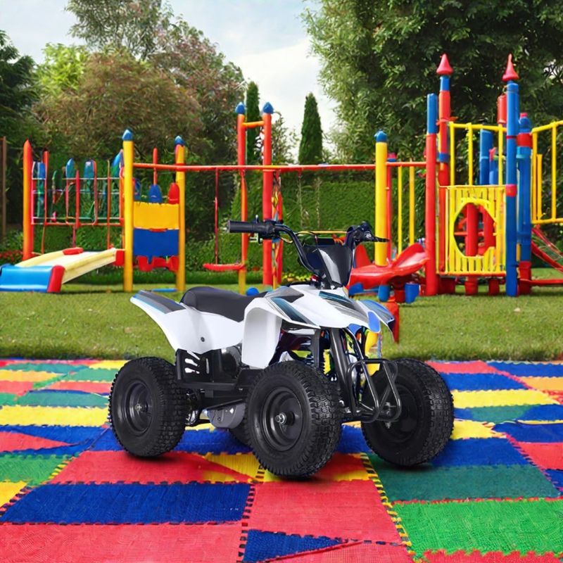 Quad elettrico da 350W per bambini Velocità massima ≤50Km/h 13X5.0-6 Pneumatici facili da controllare