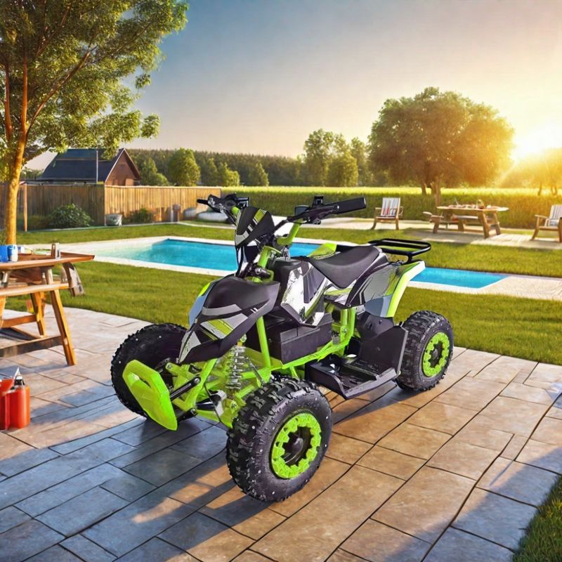 Mini ATV Quad Bike elettrica per bambini 36V 500W Motore e passo 600-1000mm