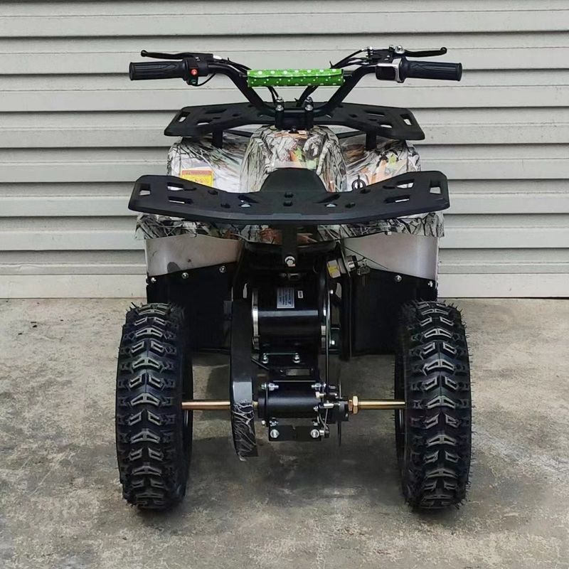 125cc ATV 4 Wheeler Quad Motorcycle con pneumatici da 8 pollici e sistema di freno a disco anteriore e posteriore